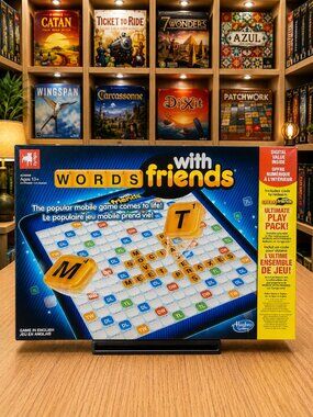 2012 Words With Friends Board Game Hasbro Zynga 100% Complete